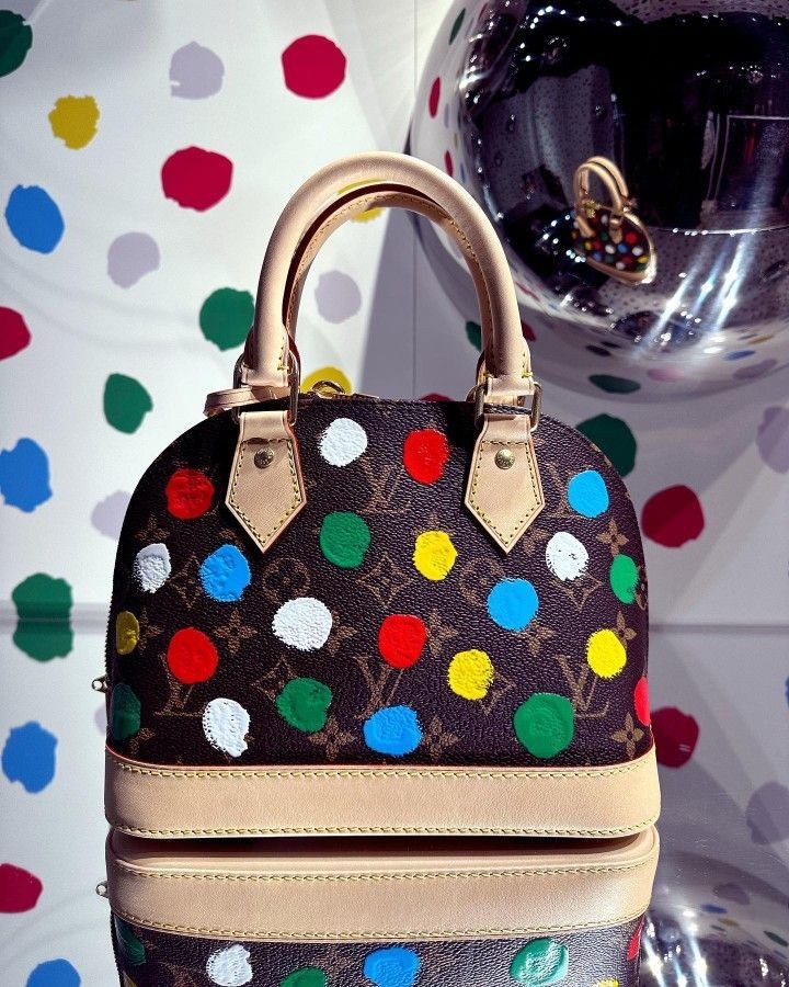 Alma BB Monogram Multicolore Dots