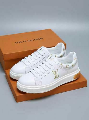 Zapato Lv 007# Blanco Con L/dorado